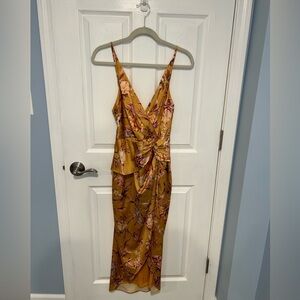 Express Floral Cocktail Dress